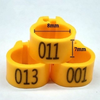 Set 100 / 50 Vòng Kẹp Chân Chim Bồ Câu 8mm