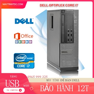 máy tính để bàn dell optiplex 7020/9020 sff core i7 4790, ram 8gb