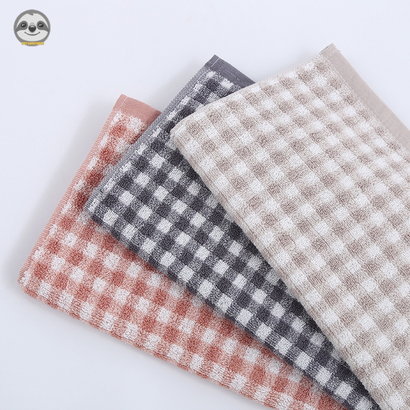 Phong Cách Nhật Bản muji Phong Cách / Khăn Bông Kẻ Sọc / Khăn Kẻ Sọc Dày / Khăn Mặt Mềm Mại Thấm Hút Nước Cho Gia Đình / Phòng