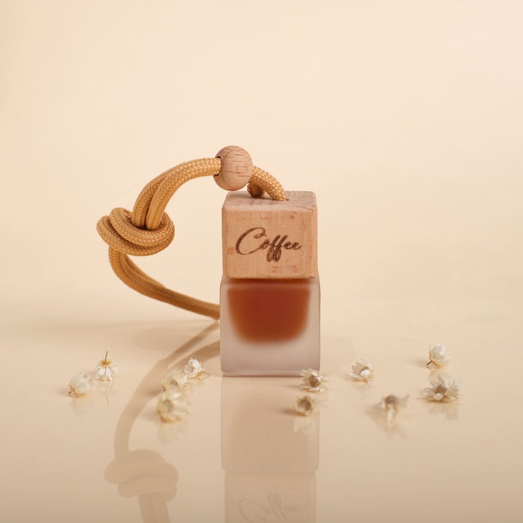 Tinh Dầu Nước Hoa Treo Xe / Tủ Quần Áo Letitia Hương Coffee Giúp Khử Mùi, Chống Say Xe, Thư Giãn