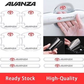 Miếng Dán Bảo Vệ Tay Nắm Cửa Trong Suốt Chống Trầy Xước Cho Xe Hơi Toyota Avanza