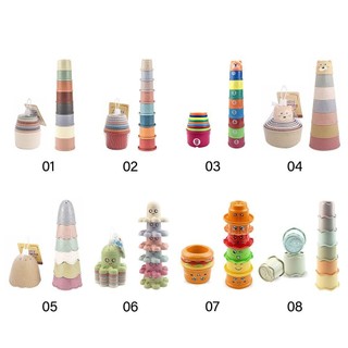 Cốc xếp chồng WEAVELYF Tháp xếp chồng chất lượng cao Quà tặng nóng Khối xây dựng