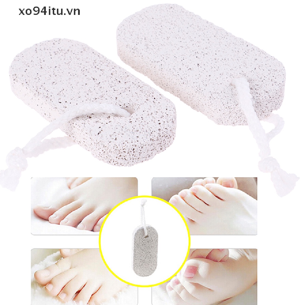 Set 2 Viên Đá Tẩy Tế Bào Chết Chăm Sóc Da Chân Và Cơ Thể