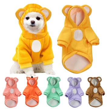 Quần Áo Chó Dễ Thương Chó Con Áo Shih Tzu Yorkshire Áo Khoác Mềm Mại Thú Cưng Quần Áo Chó Con Mèo Quần Áo Quần Áo