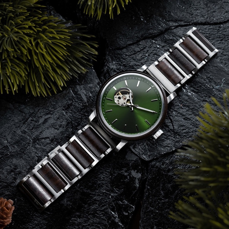 Đồng hồ đeo tay nam vỏ gỗ WoodWatch GT120- 2A  ( HOT )