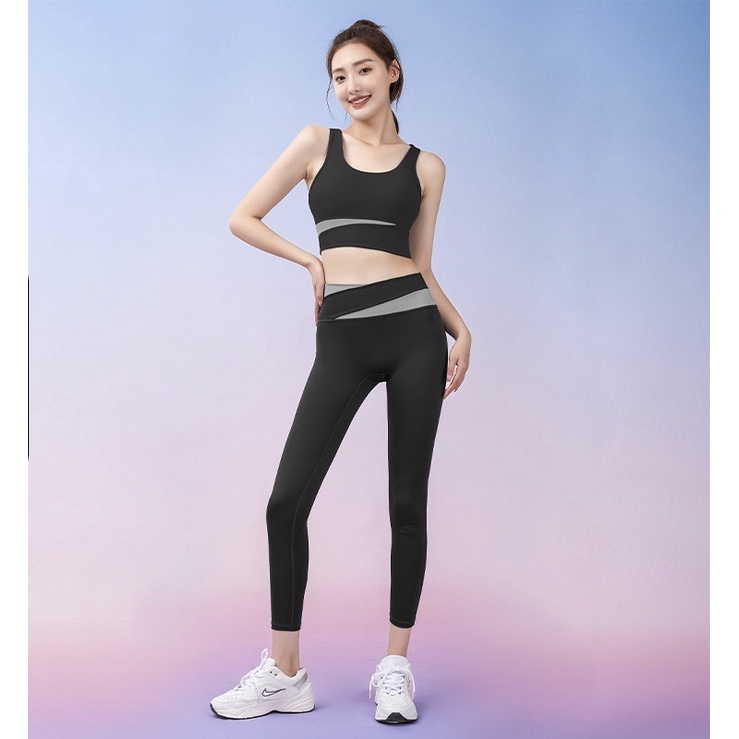 Quần Áo Tập Gym,Yoga Body Tôn Dáng Cao Cấp,Có Mút Ngực,Co Giãn 4 Chiều GB306