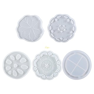 Khuôn Làm Đế Lót Cốc Bằng Nhựa Resin Thủ Công DIY