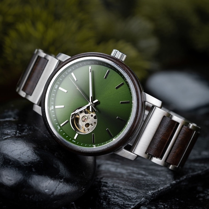 Đồng hồ đeo tay nam vỏ gỗ WoodWatch GT120- 2A  ( HOT )