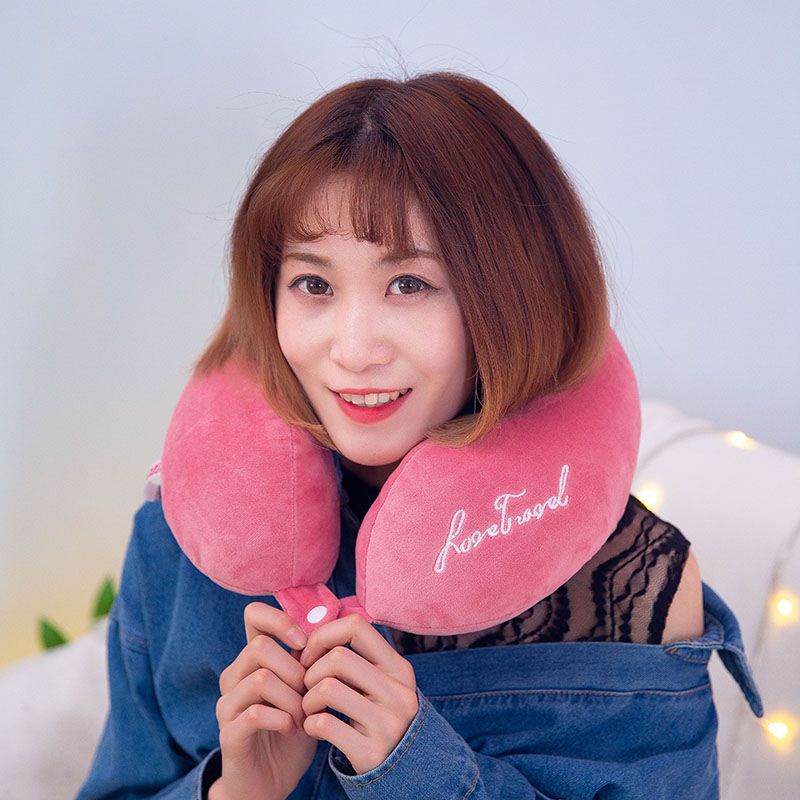 Gối chữ U kê cổ cao cấp chống mỏi cổ,Giúp giảm đau mỏi cổ,Gối kê cổ chữ U cao su,dân văn phòng