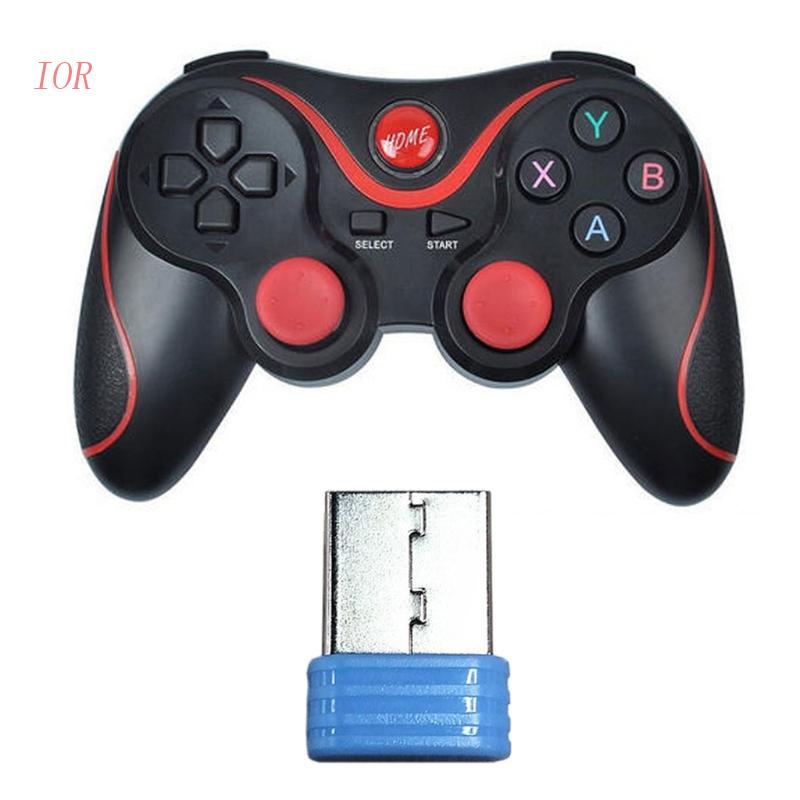 Bộ chuyển đổi USB Bộ thu không dây tương thích Bluetooth Bộ điều khiển Gamepad Dongle cho T3 / Mới S5 (Đỏ) Bộ điều khiển trò chơi