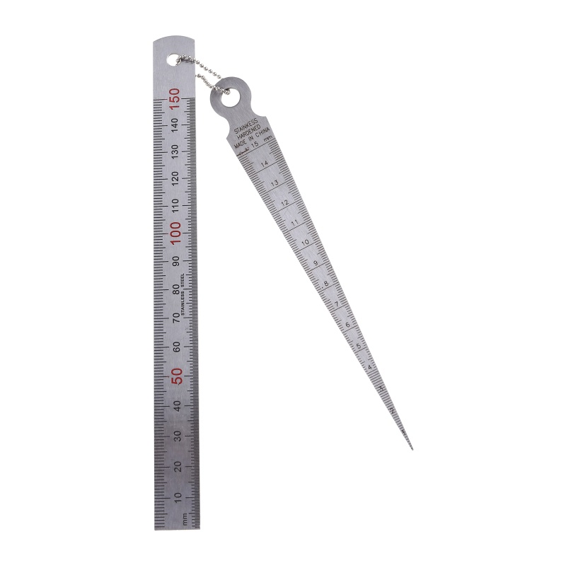 Set 2 Thước Đo Khe Hở Bằng Thép Không Gỉ 1-15mm 1-15cm