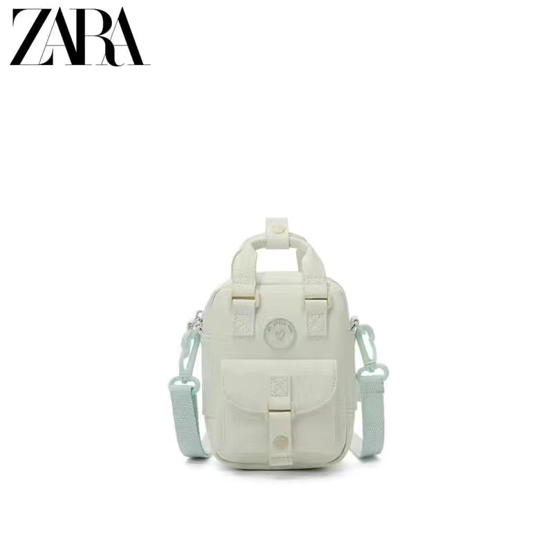 ZARA Túi đeo vai đổi màu dành cho nữ Túi xách trẻ em ba lô nhỏ