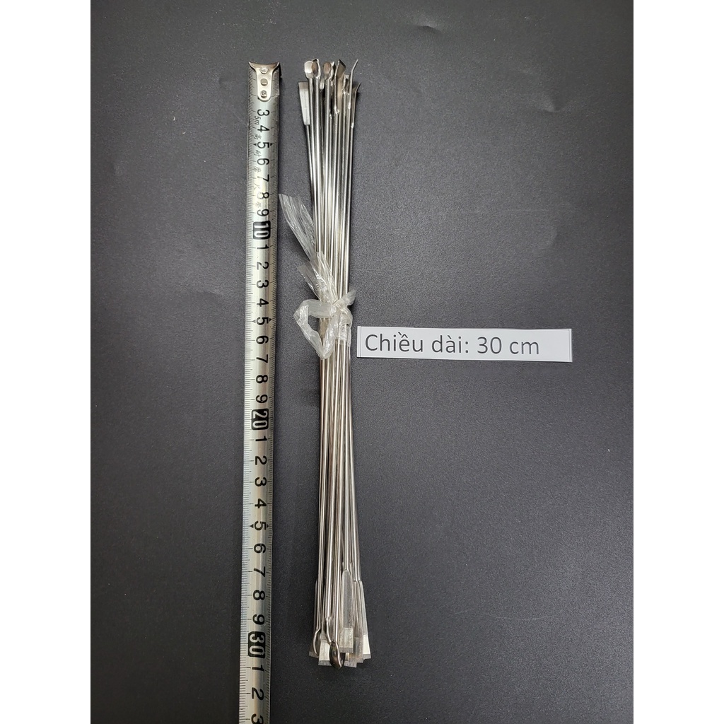 Thìa lấy mẫu siêu nhỏ 2 đầu thép 304 không rỉ (Dụng cụ muỗng lấy mẫu ...