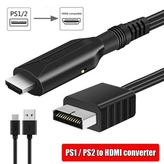 Bộ chuyển đổi ALMA1 PS2 sang HDMI Bộ chuyển đổi cáp Full HD Full HD Bộ chuyển đổi HD PS2 / PS1 sang HDMI