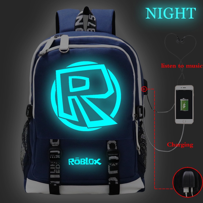 YT2 Roblox Ba Lô Dành Cho Nữ Nam Sinh Viên Dung Tích Lớn Thoáng Khí In Thời Trang Cá Tính Túi Đa Năng TY2