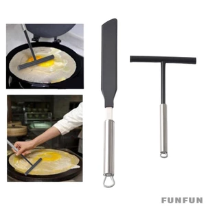 1 [Funfun1] Set 2 Dụng Cụ Làm Bánh Crepe / Pancake / Dụng Cụ Nấu Ăn Nhà Hàng