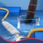 Đầu nối cáp Ethernet IP67 chống nước btsg RJ45 được bảo vệ hai đầu