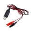 BTM USB 5V sang 3V AAA Eliminator Thay Thế Cáp Nguồn AAA Cho Đài Phát Thanh Đèn LED Đồ Chơi Điện