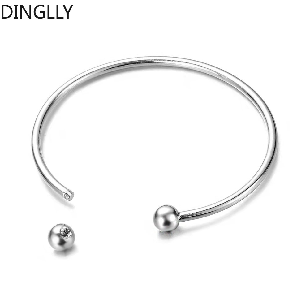 Vòng Tay Mở Màu Sắc Vàng / Bạc DINGLLY