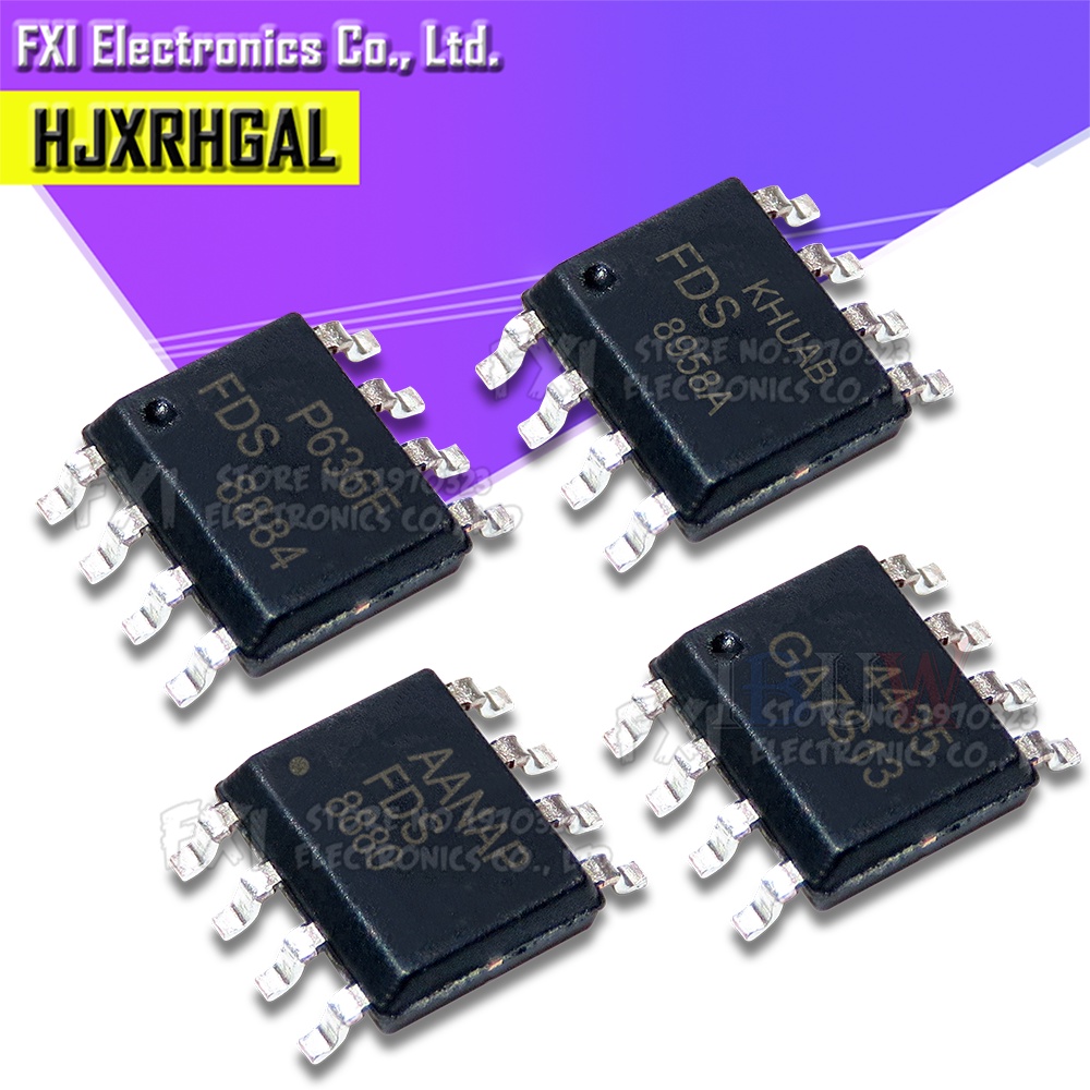 10 Miếng Dán AO4435 FDS4435BZ SOP-8 SOP8 SI4435 SOP FDS44 FDS8880 ...