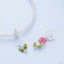 Bamoer Hạt Charm Hình Bướm Và Hoa Hồng Phong Cách Retro BSC823