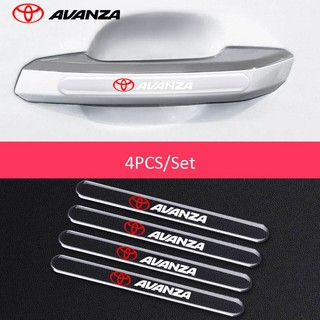 Miếng Dán Bảo Vệ Tay Nắm Cửa Trong Suốt Chống Trầy Xước Cho Xe Hơi Toyota Avanza