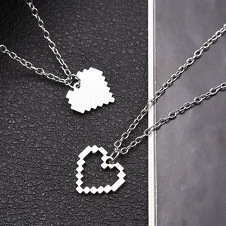 Vòng Cổ Choker Mặt Trái Tim Hoạt Hình Phong Cách Punk Đơn Giản Sáng Tạo Dành Cho Cặp Đôi