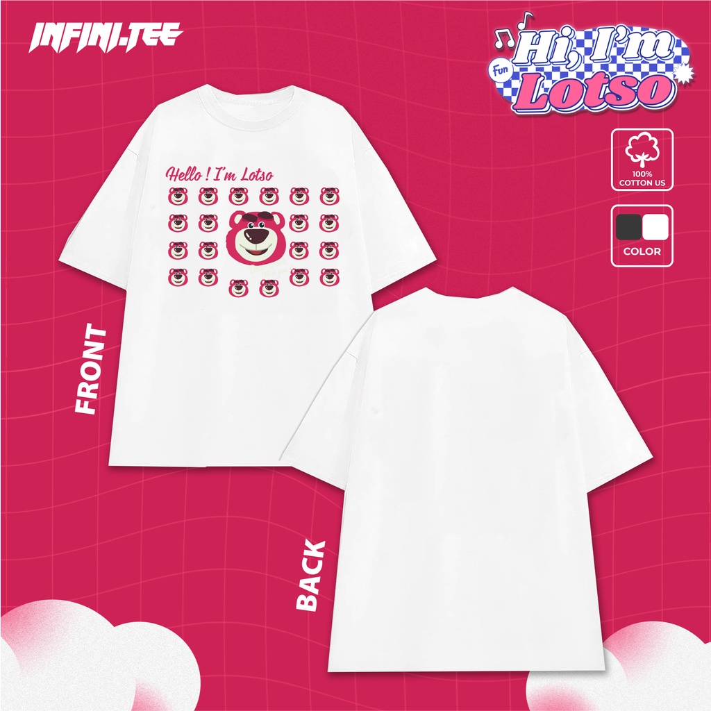 Áo thun INFINITEE Fni023T, Thun 100% Cotton - form rộng Unisex.