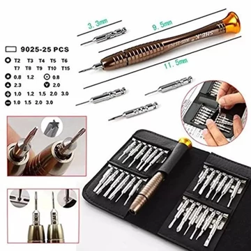 Bộ Tua Vít Đa Năng Tua Vít 25 Đầu Trong 1 Screwdriver, tua vít, bộ tua vít sửa chữa điện thoại