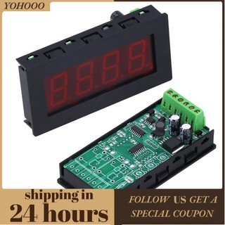 Yohooo Đèn LED hiển thị PLC Bộ đo cổng nối tiếp Giao tiếp 4 chữ số DC5‑36V cho MODBUS‑RTU