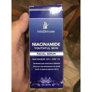 InstaSkincare thanh Niacinamide dành cho Mặt 10% với Kẽm 1% Vitamin B3 Huyết thanh làm sáng da mặt cho Kem th