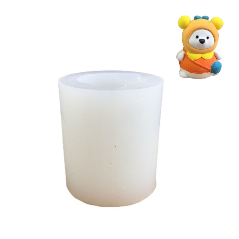 Khuôn Silicone Làm Ba Lô / Đồ Trang Sức Hình Gấu Đáng Yêu