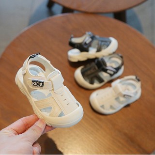Sz 17-25 Form To Dép Sandal Rọ Quai Dán Siêu Mềm Thoáng Chân Cho Bé Trai Bé Gái K024