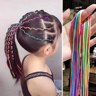 Bộ Dây/Ruy Băng Tết Tóc Hàn Quốc 6 Màu Dài 90cm Phong Cách Cá Tính Hamin