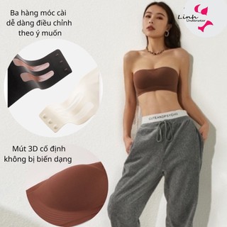 Áo cup ngực không dây chống tụt, không đường may, mát mịn cho nữ A13 Phương Linh Underwear