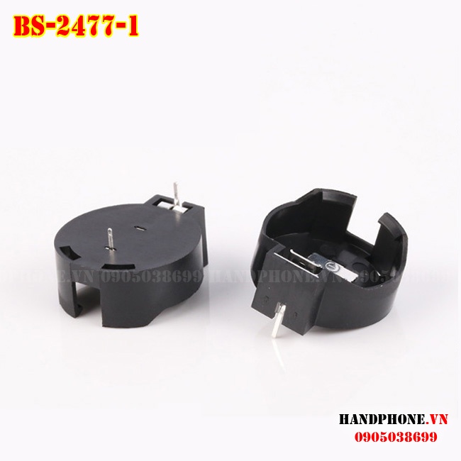 Giá đỡ giữ pin nguồn nuôi CR2477, CR2450, CR2430, CR2032, CR1220