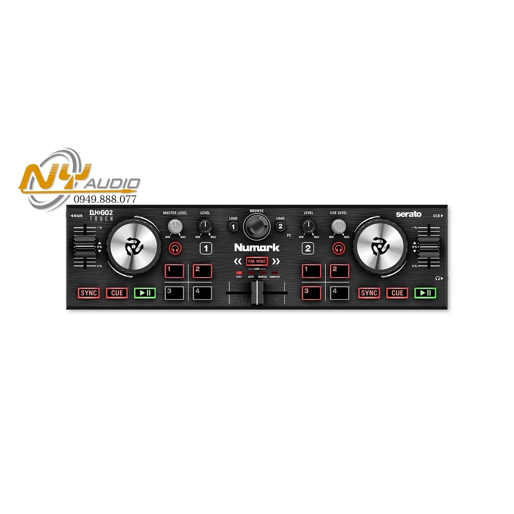 Numark DJ2GO2 Touch Mini DJ Controller Shopee Việt Nam