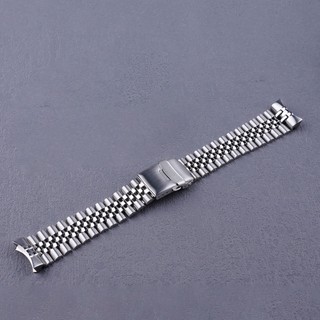 Dây Đeo Đồng Hồ Dạng Cong Màu Bạc 22mm 316L Cho Seiko Black Samurai SRPF79