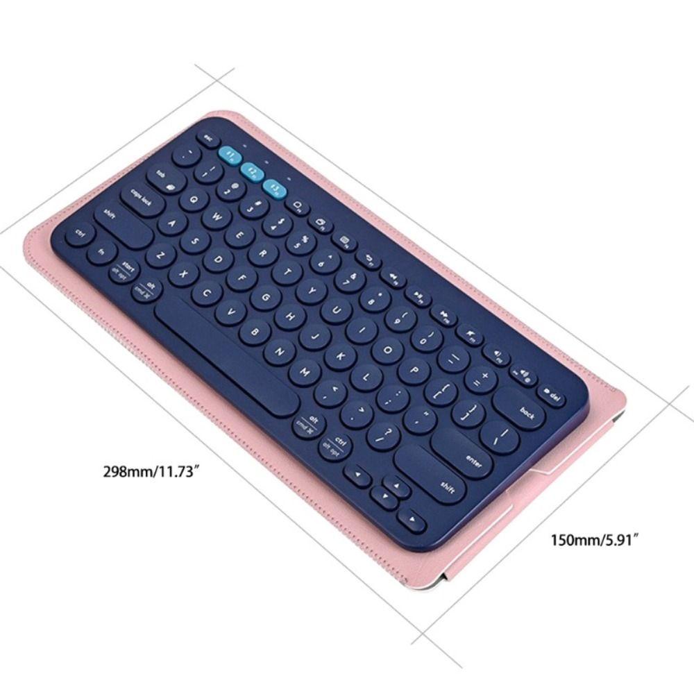 [Vận chuyển nhanh] Túi lưu trữ SIMPLEAID Túi đựng bàn phím Da PU cho K380