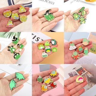 Huy Hiệu Cài Áo Hình Ếch Dễ Thương 50 Kiểu