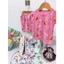 combo 4 bộ cộc tay bé gái đủ hình cực xinh, bộ cotton cộc tay bé gái 9-20kg