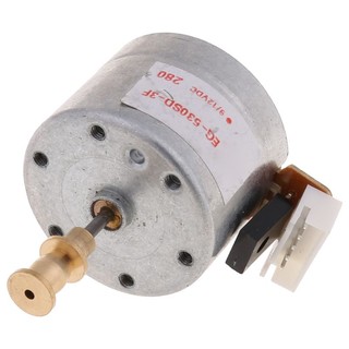 EZ EG530SD-3F DC5-12V 3 Tốc Độ 33 45 78 RPM Kim Loại Bàn Xoay Động Cơ Cho Máy Ghi Âm