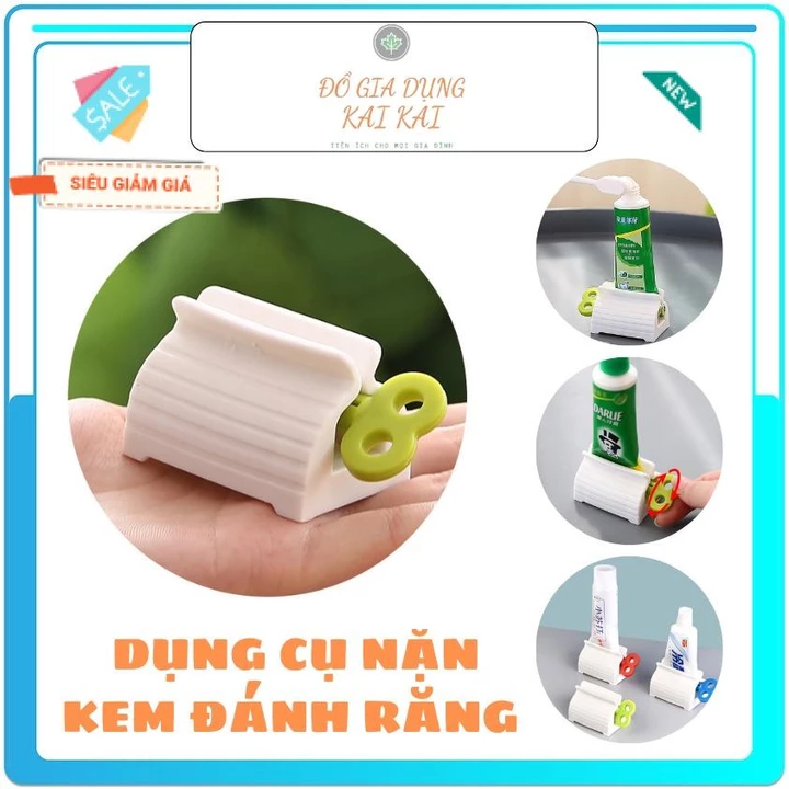 COMBO 2 chiếc dụng cụ nặn kem đánh răng thông minh, Đồ gia dụng tiện ích cho gia đinh