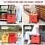 Xe kéo hàng xếp gọn đa năng 65L nhập khẩu FUJIHOME, xe đẩy hàng mini 4 bánh siêu thị đi chợ siêu gấp gọn