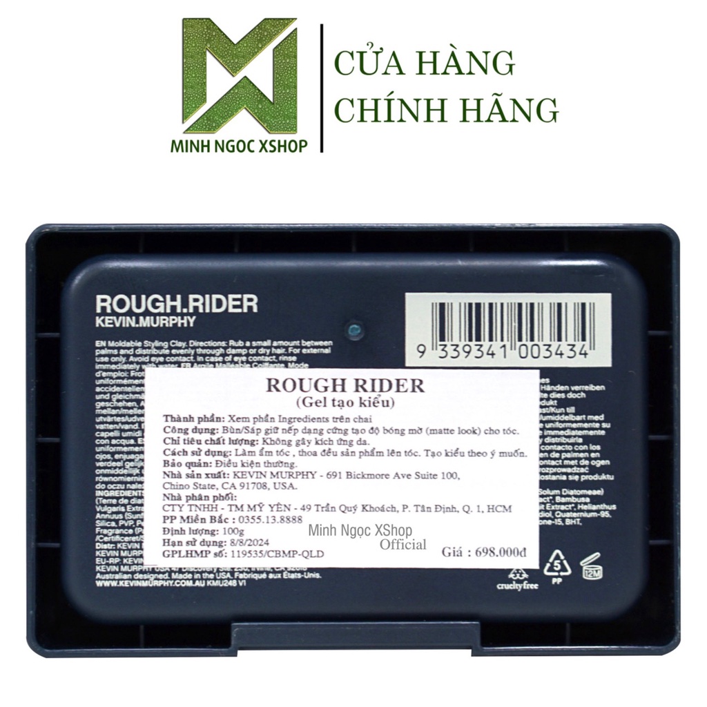 Ảnh Sáp vuốt tóc Kevin Murphy Rough Rider 30g - 100g 3