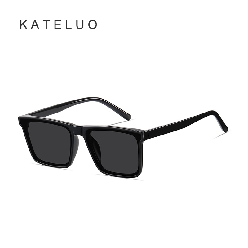 Kính mát KATELUO TR2257 Gọng Vuông TR90 Phong Cách Hàn Quốc Unisex - Mua Ngay!