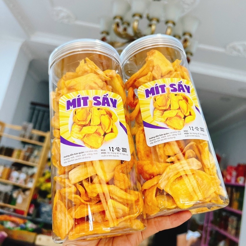 Mít Sấy Xuất Khẩu Loại 1 Cao Cấp lon 180GR