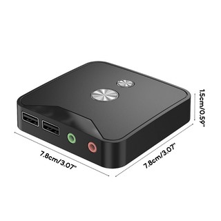 Com * Máy tính để bàn Công tắc nguồn Nút chuyển đổi Hộp đựng giao diện USB kép Công tắc nguồn máy chủ PC kép