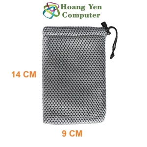 Túi Đựng Pin Dự Phòng 10000mAh, Tai Nghe, Cáp Sạc - Kích Thước 9cm x 14cm - Hoàng Yến Computer