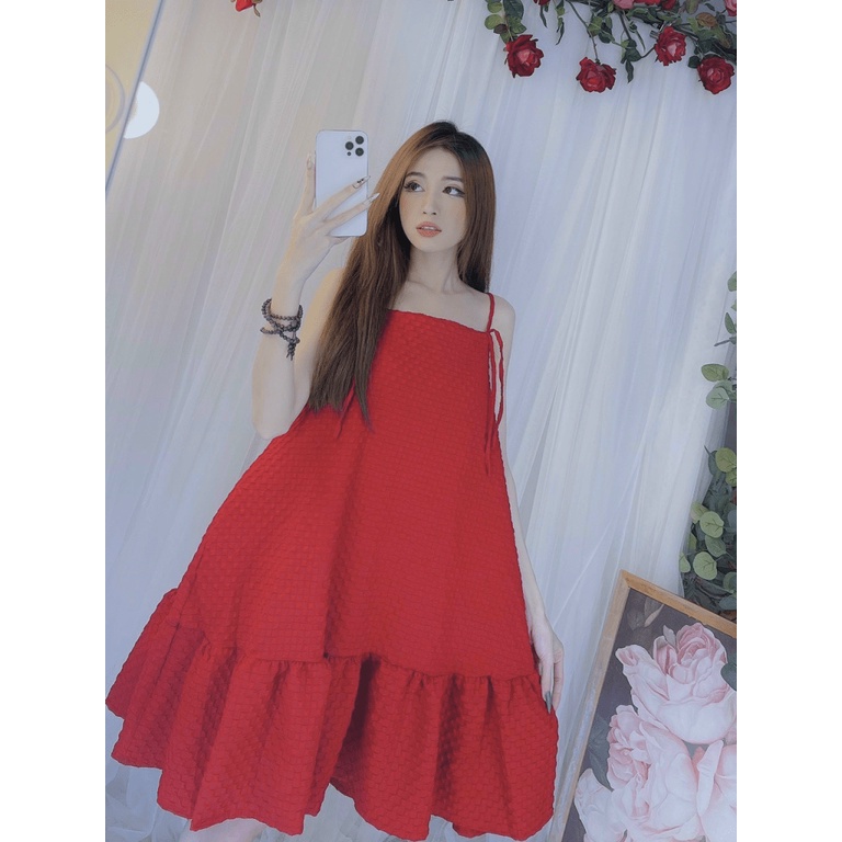 (HCM) Đầm maxi 2 dây đuôi cá siêu hot cho mùa du lịch nghỉ mát , dã hội , thời trang thiết kế , tinh tế sang xịn mịn HIY